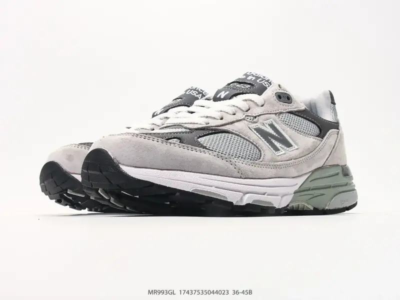 New Balance Chaussures de sport Rétro Respirant Amorti MR993GL #17437535044023
